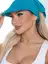 Косынка с козырьком на резинке (синяя) ККР10