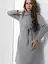 Платье Алессия (серое) П11907