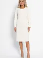 Платье трикотажное Портофино (молочное) П15026-25М
