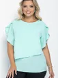 Блуза Магнолия (мятная) Б11050