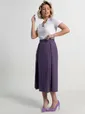 Юбка миди Мариэтта (фиолетовая) Ю14389-16М