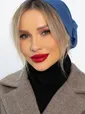 Чалма с резинкой (пепельно-синяя) ЧР3-23М