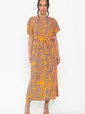 Платье Вистерия (оранжевое) П13947-5М