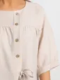 Костюм с брюками Питерская симфония (молочно-серый) К15803-8М