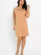 Платье трикотажное Ветта (бежевое) П14600-10М