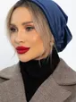 Чалма с резинкой (синяя) ЧР2-23М