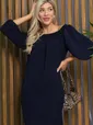 Платье Влюблена в лето (синее) П13387-10М