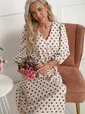 Платье Розетта (бежевое) П14113-45М