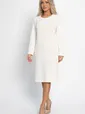 Платье трикотажное Портофино (молочное) П15026-25М
