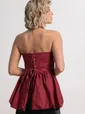 Корсет Эпатаж (вишневый) Б15216-53М