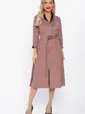 Платье замшевое Дарьяна НЬЮ (пыльная роза) П14651-18М
