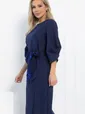 Платье Флавия (чернильное) П12887-36М