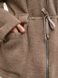 Пальто Альпака  (бежевое) Б14139-7М