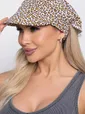 Косынка с козырьком на резинке (лео) ККР13