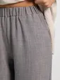 Костюм с брюками Питерская симфония (молочно-серый) К15803-8М
