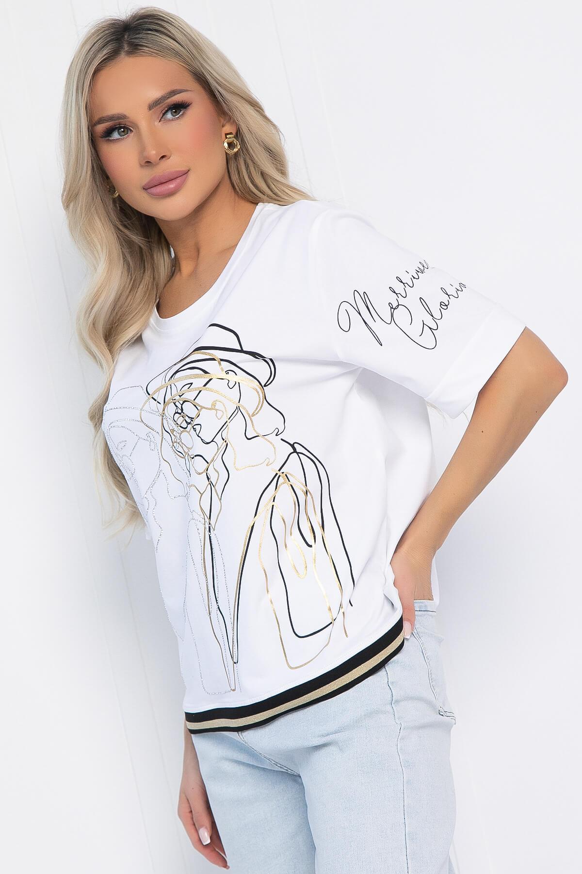 Блуза Деметра (белая) Б12717-20