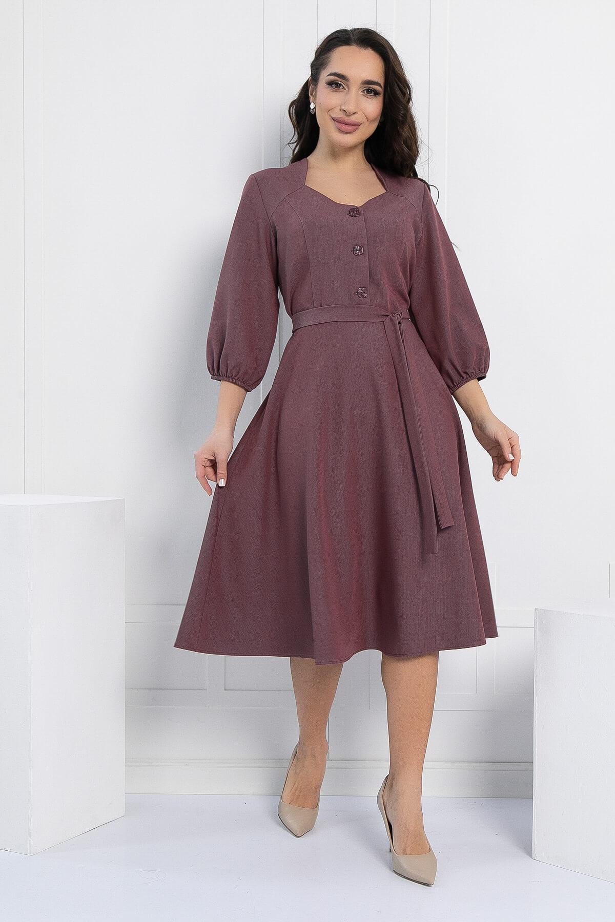 Платье Виктория (лиловое) П13039-3М