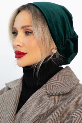 Чалма с резинкой (зеленая) ЧР11-23М