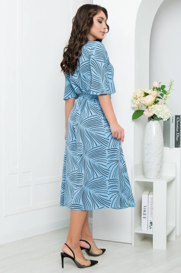 Платье &quot;Натали&quot; (голубое) П5303