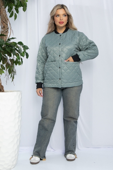 Бомбер Мой выбор (олива) Б13172-13М