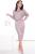 Платье "Панна-Котта" (пыльная роза) П3147 Платье "Панна-Котта" (пыльная роза) П3147