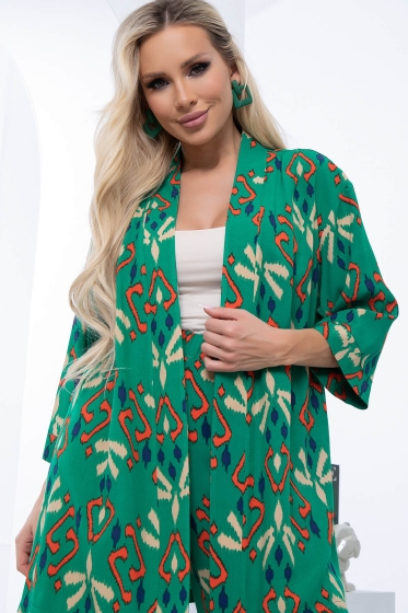 Костюм "Зарина" (яркая зелень) К6750
