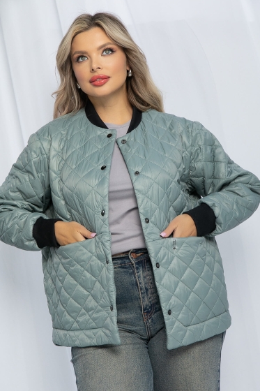 Бомбер Мой выбор (олива) Б13172-13М