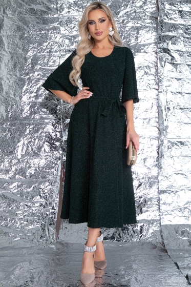 Платье &quot;Ирина&quot; (мерцающая бирюза) П7412