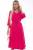 Платье "Аглая" (фуксия) П8981 Платье "Аглая" (фуксия) П8981