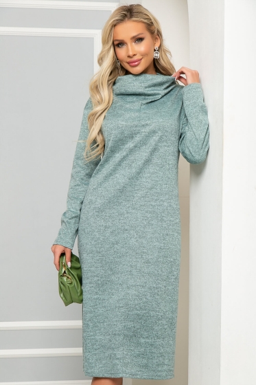 Платье &quot;Стильный мотив&quot; (олива) П4892