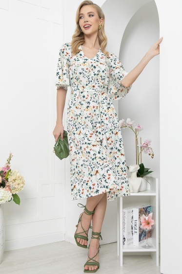 Платье &quot;Натали&quot; (молочное) П5552