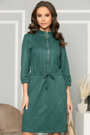 Платье "Сафари" (изумруд) П5002