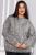 Свитер оверсайз Анита (серый) Б14759-1М Свитер оверсайз Анита (серый) Б14759-1М