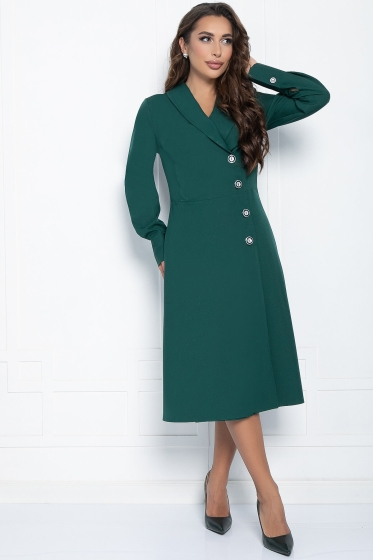 Платье Соломия (зеленое) П10903