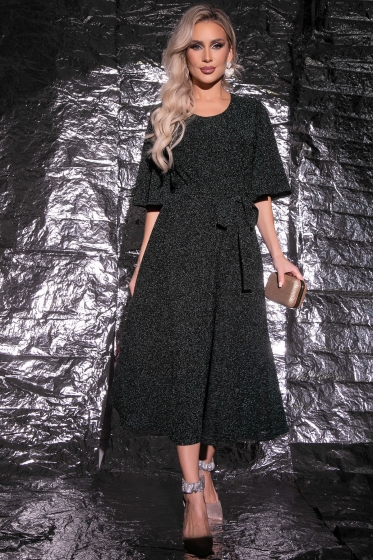 Платье &quot;Ирина&quot; (мерцающая бирюза) П7412