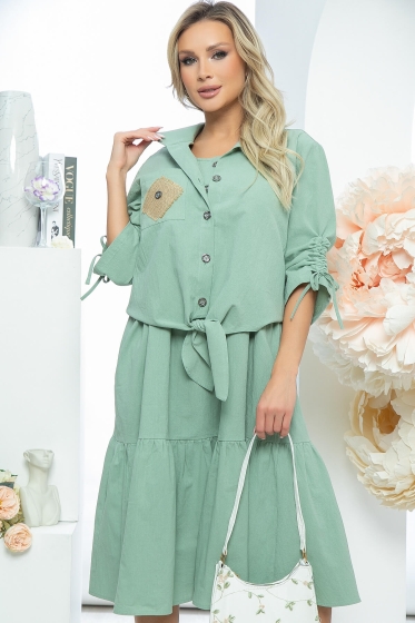 Костюм "Тэри" (фисташка) К5517