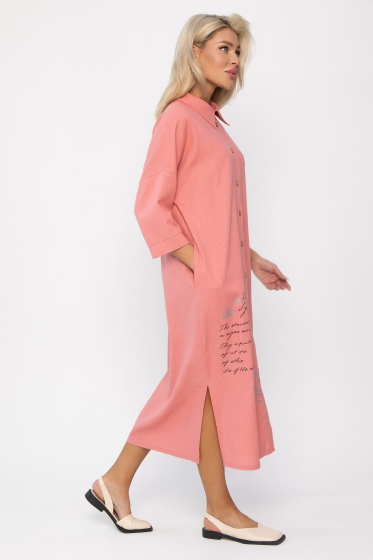 Платье Мирослава (персик) П13701-7М