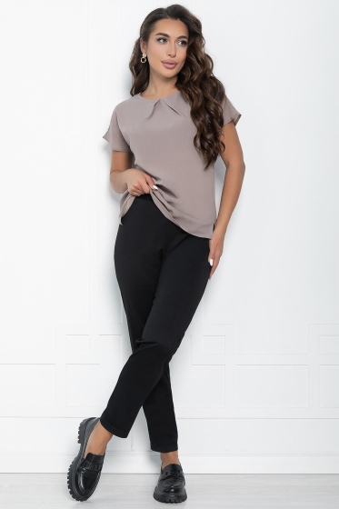 Блуза Ника (бежевая) Б10955