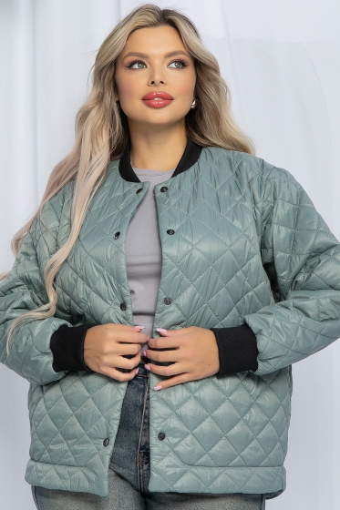 Бомбер Мой выбор (олива) Б13172-13М