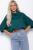 Блуза Барбара (зеленая) Б10986 Блуза Барбара (зеленая) Б10986