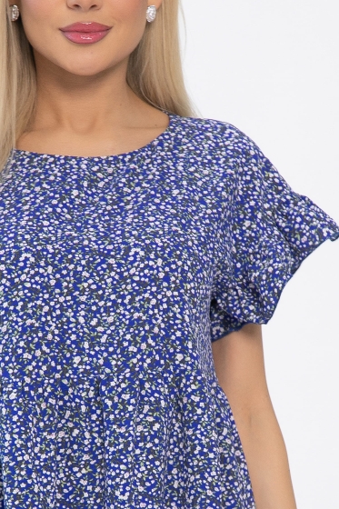 Платье Лапушка (синее) П13535-18М