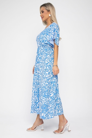 Платье Летнее настроение (голубое) П13728-7М Платье Летнее настроение (голубое) П13728-7М