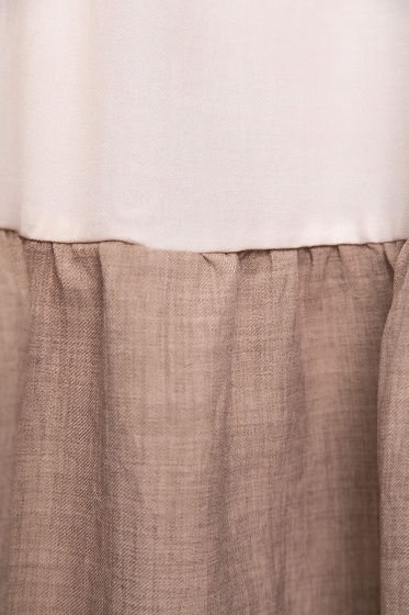 Платье &quot;Летний поцелуй&quot; (беж) П9053