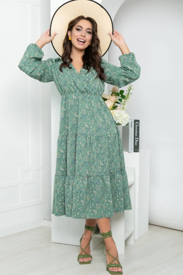 Платье &quot;Трепетное чувство&quot; (мята) П5373