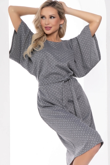 Платье "Наоми" (грей) П9005