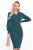 Платье "Клодин" (изумруд) П3233 Платье "Клодин" (изумруд) П3233