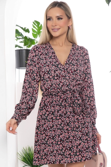 Платье Самая нежная (черное) П8914