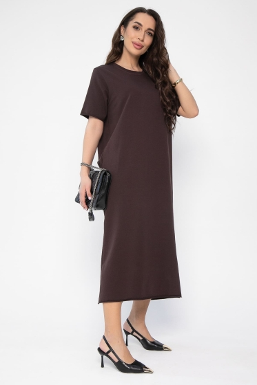 Платье Тейлор (коричневое) П13660-22М