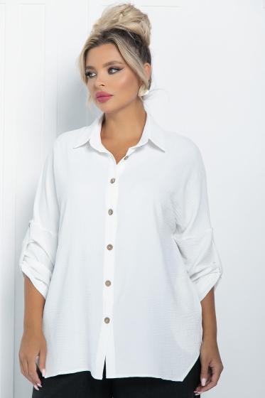 Рубашка Фаина (молочная) Б11396